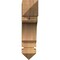 Ekena Millwork Legacy Arts & Crafts Smooth Bracket, Western Red Cedar, 3 1/2"W x 14"D x 14"H BKT04X14X14LEC03SWR - alternate 2